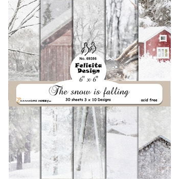 Felicita Design The snow is falling 3x10design 15x15cm 200g